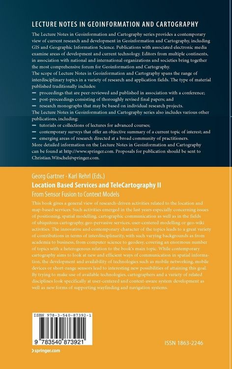 Produktbild: Location Based Services and TeleCartography II