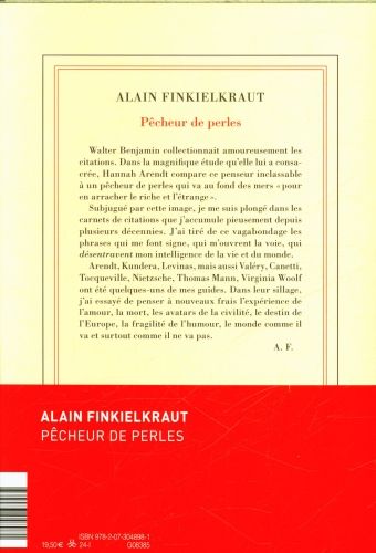 Produktbild: Finkielkraut, A: P&ecirc;cheur de perles