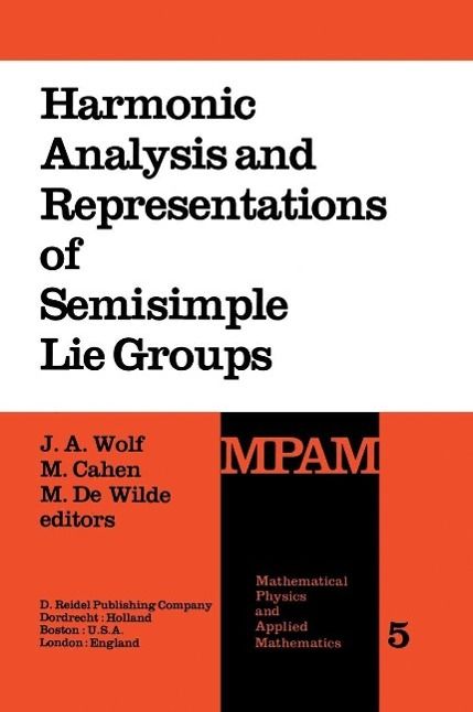 Produktbild: Harmonic Analysis and Representations of Semisimple Lie Groups