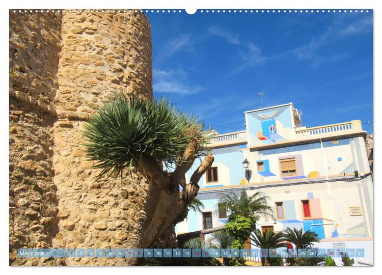 Produktbild: Alicante - Benidorm - Calp (Wandkalender 2026 DIN A2 quer), CALVENDO Monatskalender
