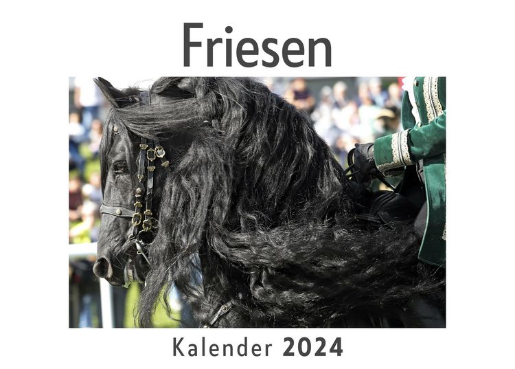 Produktbild: Friesen (Wandkalender 2024, Kalender DIN A4 quer, Monatskalender im Querformat mit Kalendarium, Das perfekte Geschenk)