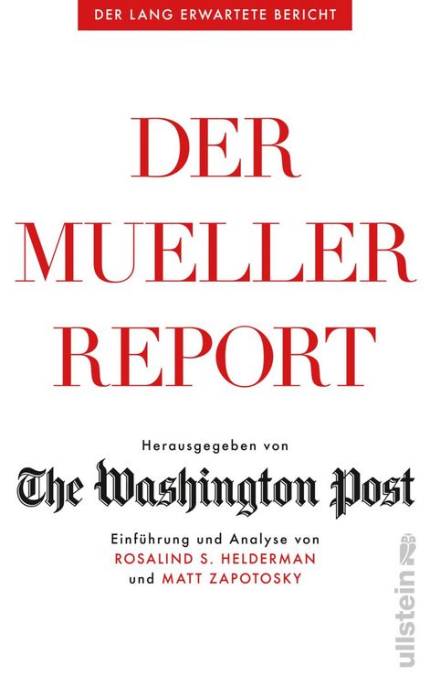 Produktbild: Der Mueller-Report