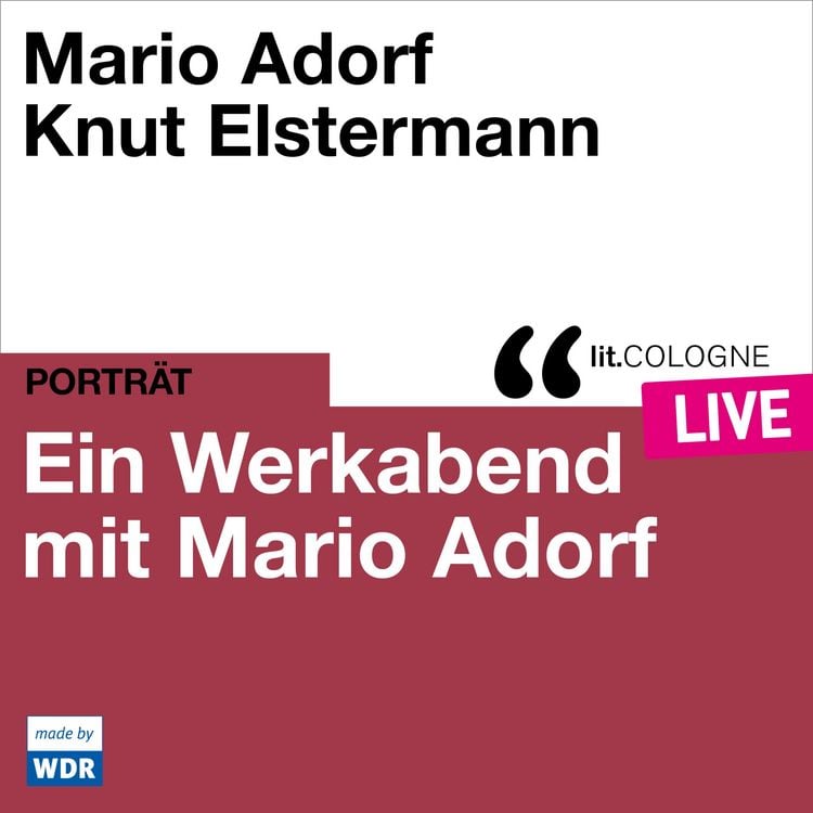 Produktbild: Ein Werkabend mit Mario Adorf