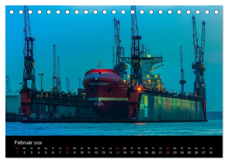 Produktbild: Charmantes Hamburg (Tischkalender 2026 DIN A5 quer), CALVENDO Monatskalender