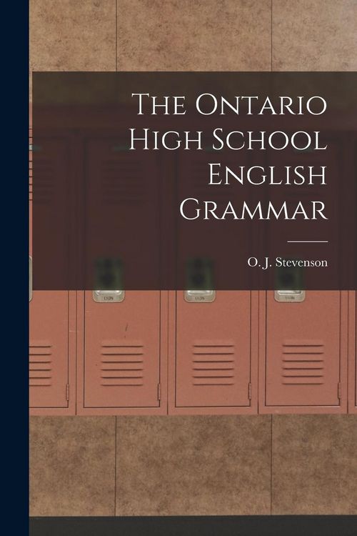 Produktbild: The Ontario High School English Grammar