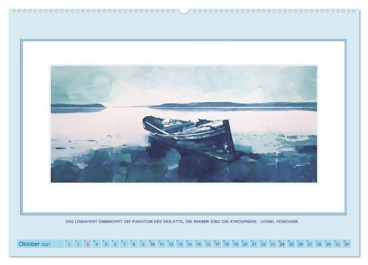 Produktbild: Licht und Linie (Wandkalender 2027 DIN A2 quer), CALVENDO Monatskalender