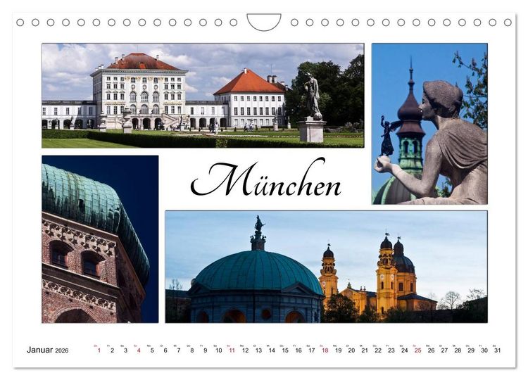 Produktbild: Bayernreise (Wandkalender 2026 DIN A4 quer), CALVENDO Monatskalender
