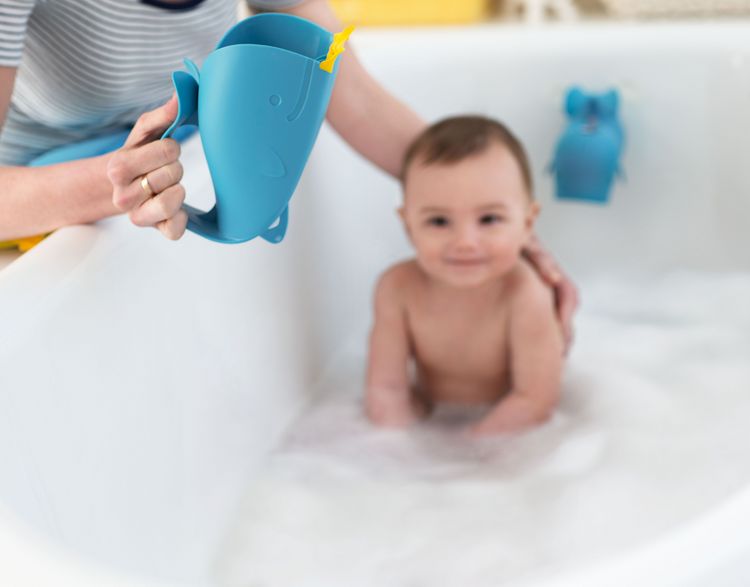 Produktbild: Skip Hop - Haarsp&uuml;lbecher Moby, blau