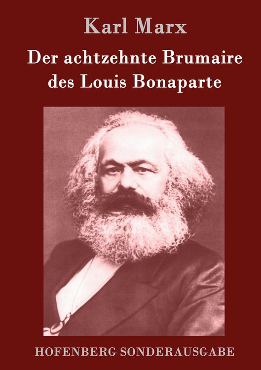 Produktbild: Der achtzehnte Brumaire des Louis Bonaparte