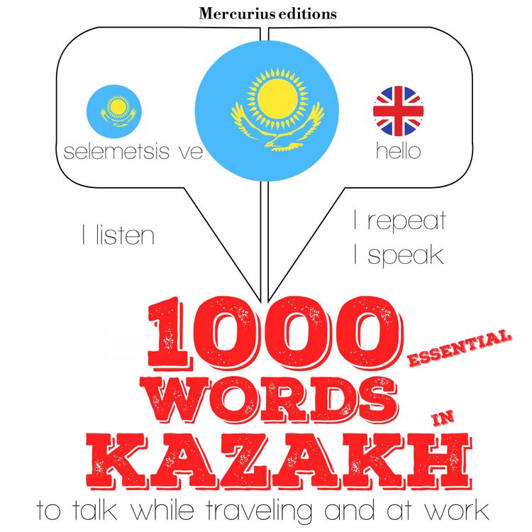 Produktbild: 1000 essential words in kazakh