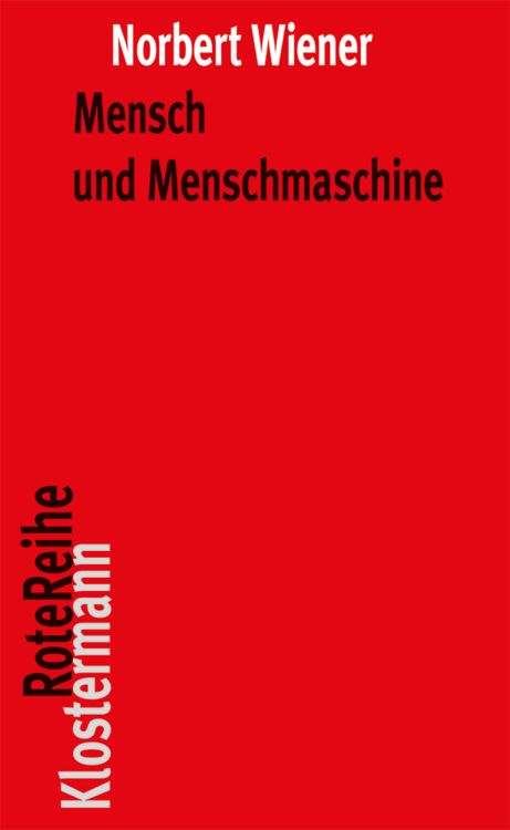 Produktbild: Mensch und Menschmaschine
