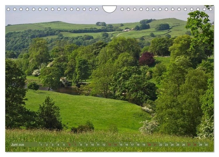 Produktbild: Yorkshire Dales, eine Landschaft zum Tr&auml;umen (Wandkalender 2026 DIN A4 quer), CALVENDO Monatskalender