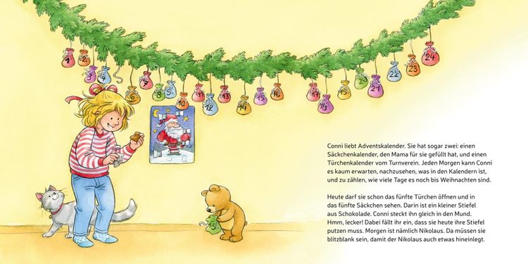 Produktbild: LESEMAUS 192: Conni und der Nikolaus