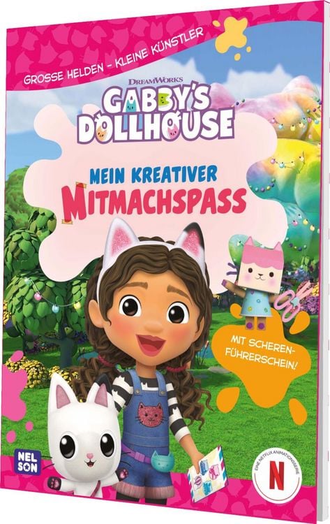 Produktbild: Gabby's Dollhouse: Große Helden – Kleine Künstler: Mein kreativer Mitmachspaß
