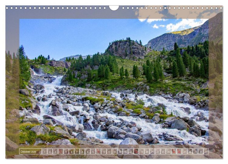 Produktbild: Das sch&ouml;ne Obersulzbachtal (Wandkalender 2026 DIN A3 quer), CALVENDO Monatskalender
