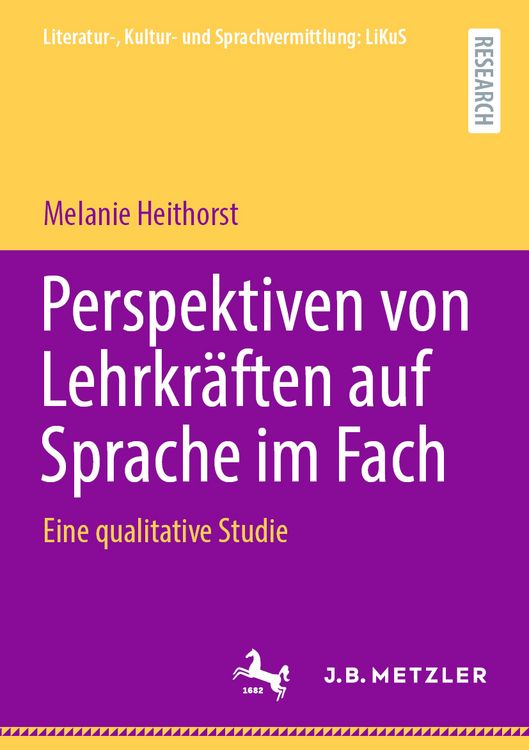 Produktbild: Perspektiven von Lehrkr&auml;ften auf Sprache im Fach