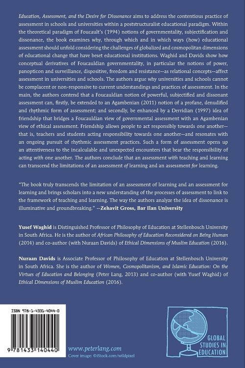 Produktbild: Education, Assessment, and the Desire for Dissonance