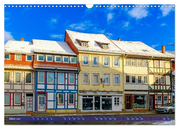 Produktbild: Duderstadt im Winter (Wandkalender 2027 DIN A3 quer), CALVENDO Monatskalender
