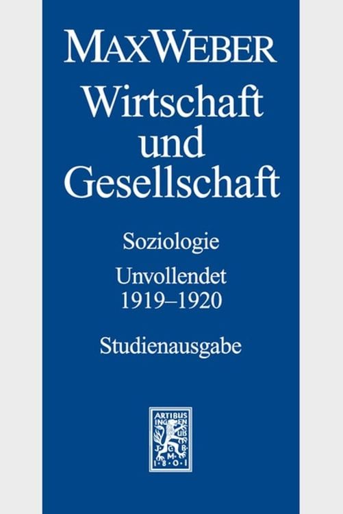 Produktbild: Max Weber-Studienausgabe