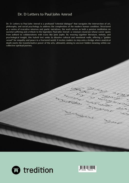 Produktbild: Dr. D Letters to Paul John Amrod
