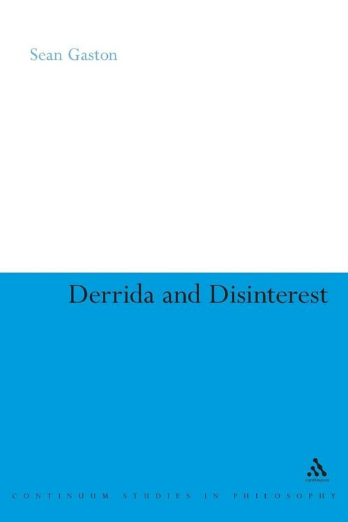 Produktbild: Derrida and Disinterest
