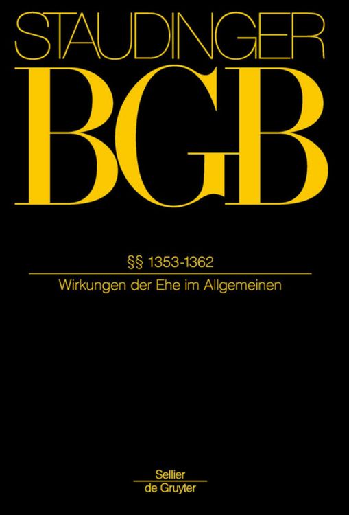 Produktbild: &sect;&sect; 1353-1362