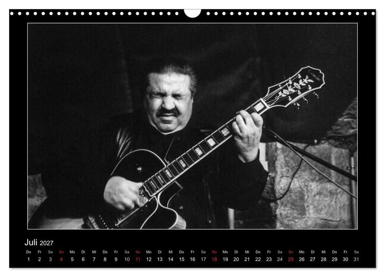 Produktbild: Jazz onstage (Wandkalender 2027 DIN A3 quer), CALVENDO Monatskalender