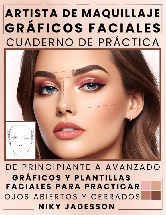 Produktbild: Artista de Maquillaje Gr&aacute;ficos Faciales Cuaderno de Pr&aacute;ctica