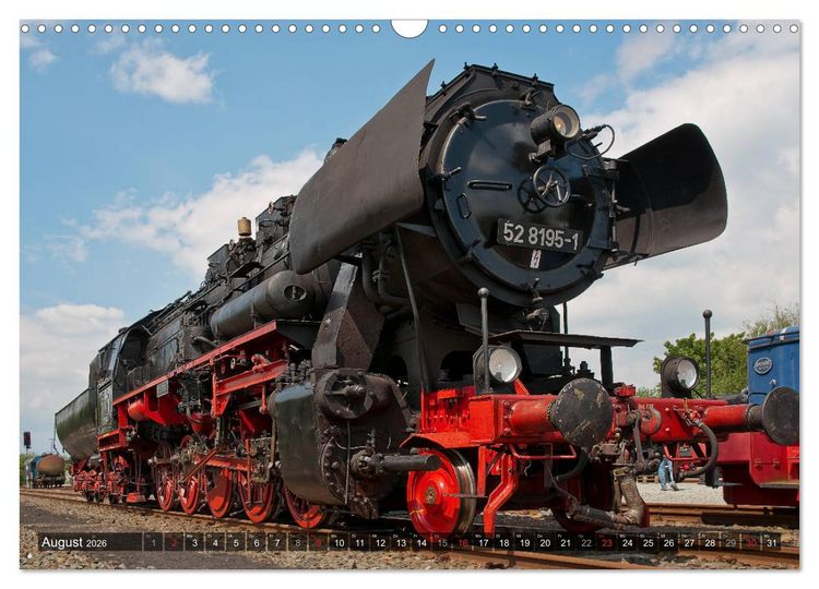Produktbild: Unter Dampf - Eisenbahnromantik aus vergangener Zeit (Wandkalender 2026 DIN A3 quer), CALVENDO Monatskalender