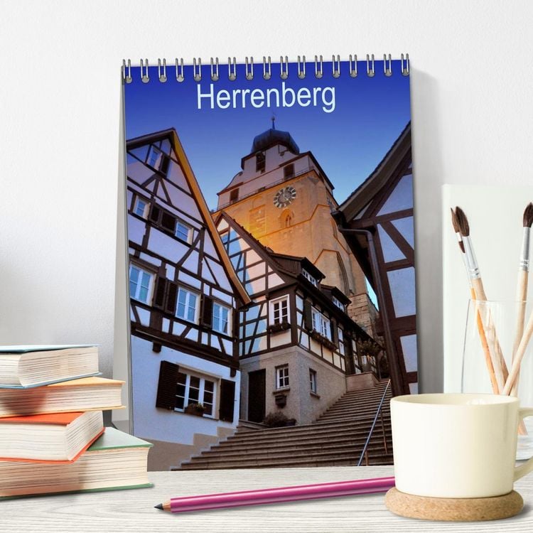 Produktbild: Herrenberg (Tischkalender 2026 DIN A5 hoch), CALVENDO Monatskalender