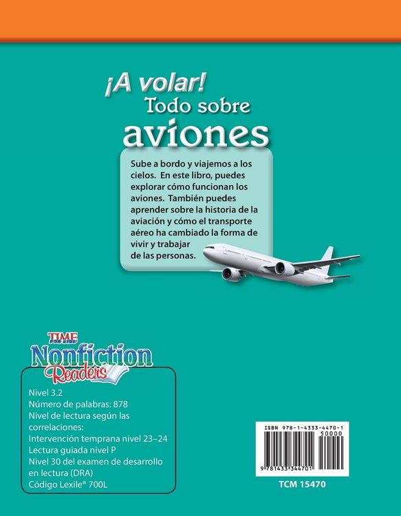 Produktbild: &iexcl;A volar! Todo sobre aviones (Take Off! All About Airplanes) (Spanish Version)