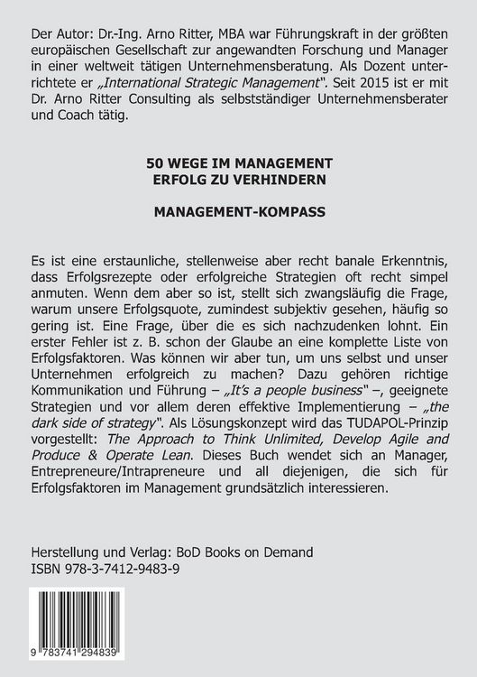 Produktbild: 50 Wege im Management Erfolg zu verhindern