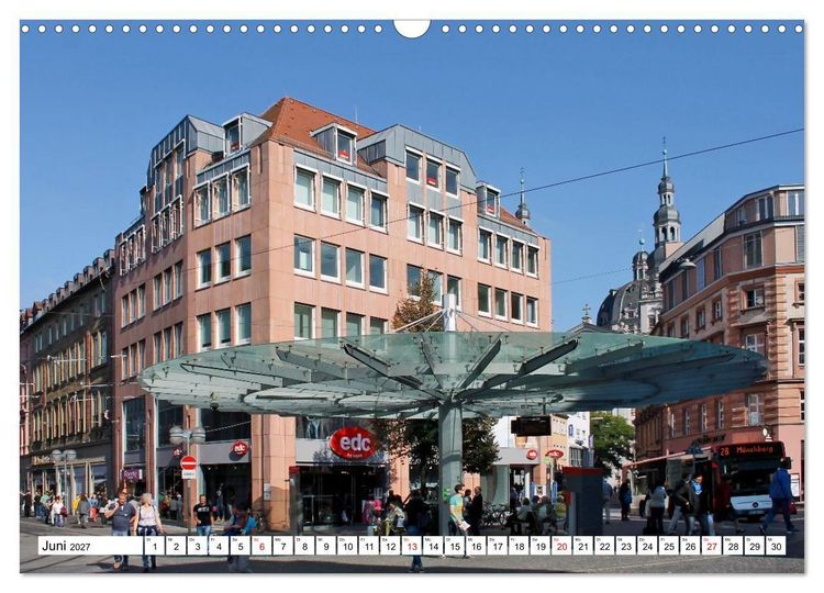 Produktbild: W&uuml;rzburg Idylle am Main (Wandkalender 2027 DIN A3 quer), CALVENDO Monatskalender