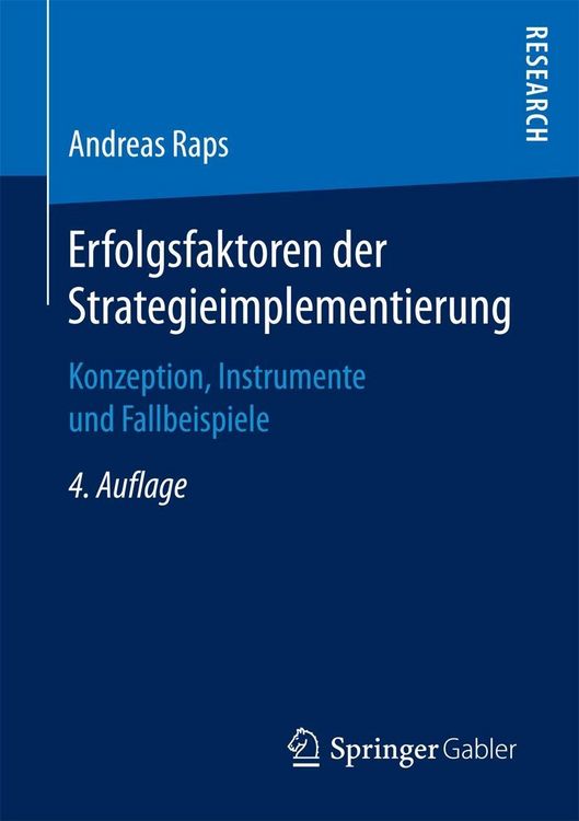 Produktbild: Erfolgsfaktoren der Strategieimplementierung