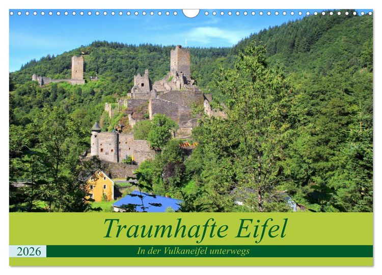 Produktbild: Traumhafte Eifel - In der Vulkaneifel unterwegs (Wandkalender 2026 DIN A3 quer), CALVENDO Monatskalender