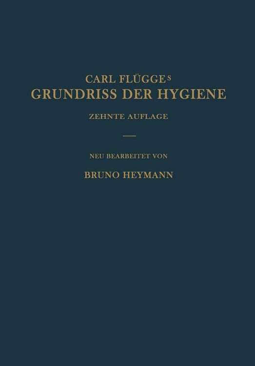 Produktbild: Grundriss der Hygiene