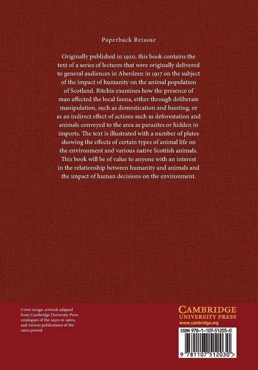 Produktbild: The Influence of Man on Animal Life in Scotland