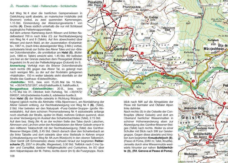 Produktbild: ROTHER Wanderf&uuml;hrer Dolomiten H&ouml;henwege 1-3