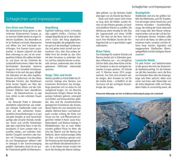 Produktbild: DuMont direkt Reisef&uuml;hrer Kroatische K&uuml;ste / Dalmatien