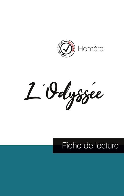 Produktbild: L'Odyss&eacute;e de Hom&egrave;re (fiche de lecture et analyse compl&egrave;te de l'&iquest;uvre)