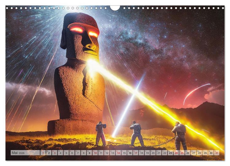 Produktbild: Dunkle Mysterien (Wandkalender 2026 DIN A3 quer), CALVENDO Monatskalender