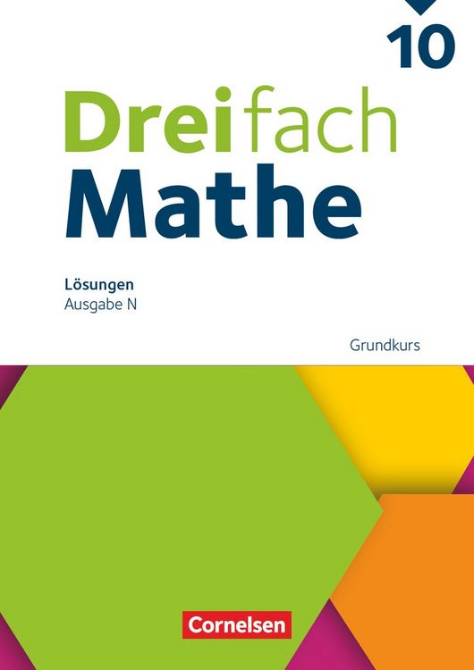 Produktbild: Dreifach Mathe - Ausgabe N - 10. Schuljahr