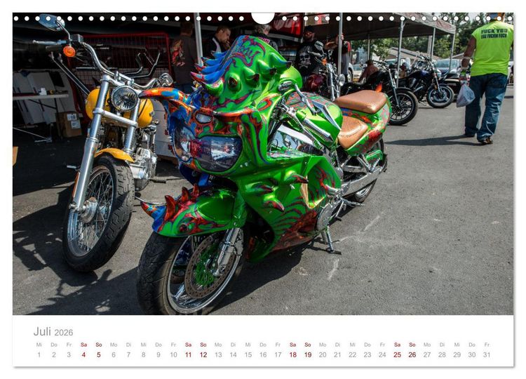 Produktbild: Sturgis - Die ber&uuml;hmteste Motorrad-Rallye der Welt (Wandkalender 2026 DIN A3 quer), CALVENDO Monatskalender