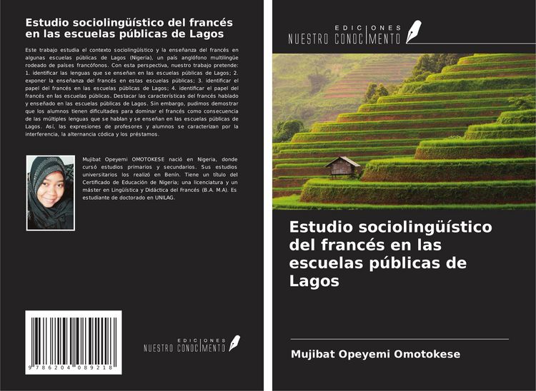 Produktbild: Estudio socioling&uuml;&iacute;stico del franc&eacute;s en las escuelas p&uacute;blicas de Lagos