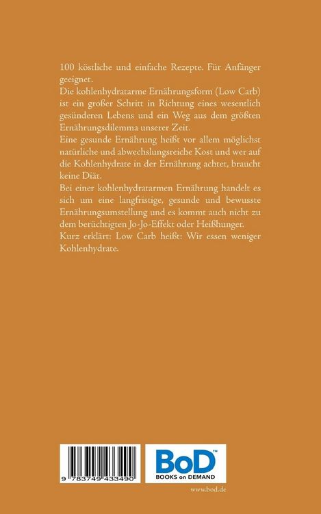 Produktbild: LOW CARB ohne Schnickschnack