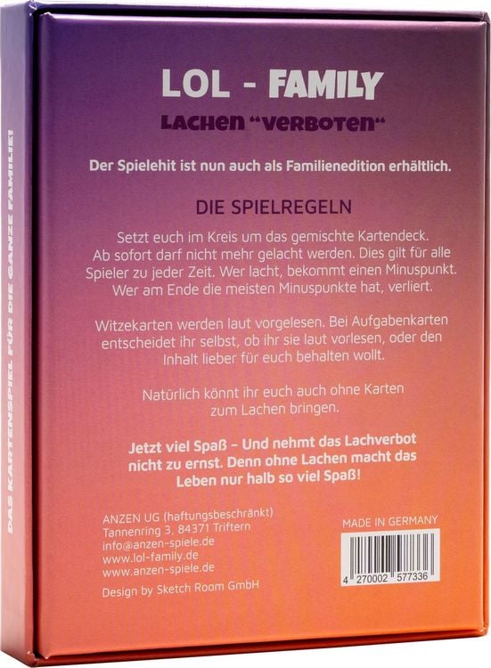 Produktbild: LOL FAMILY - Lachen ''verboten''
