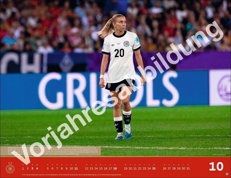 Produktbild: DFB Frauen Posterkalender 2027