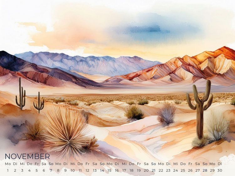 Produktbild: Kalifornien Artwork Edition Kalender 2027