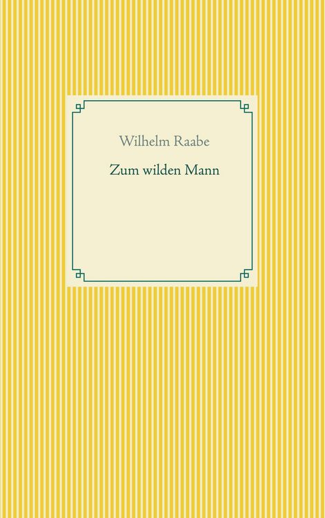 Produktbild: Zum wilden Mann