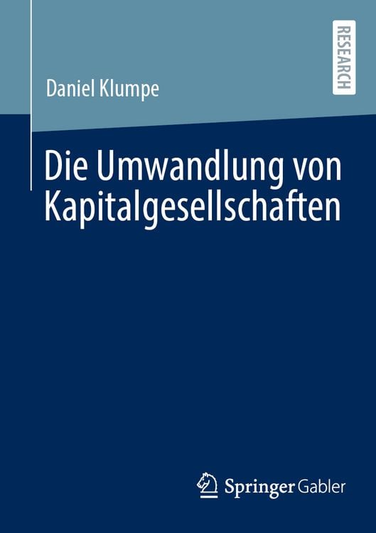Produktbild: Die Umwandlung von Kapitalgesellschaften